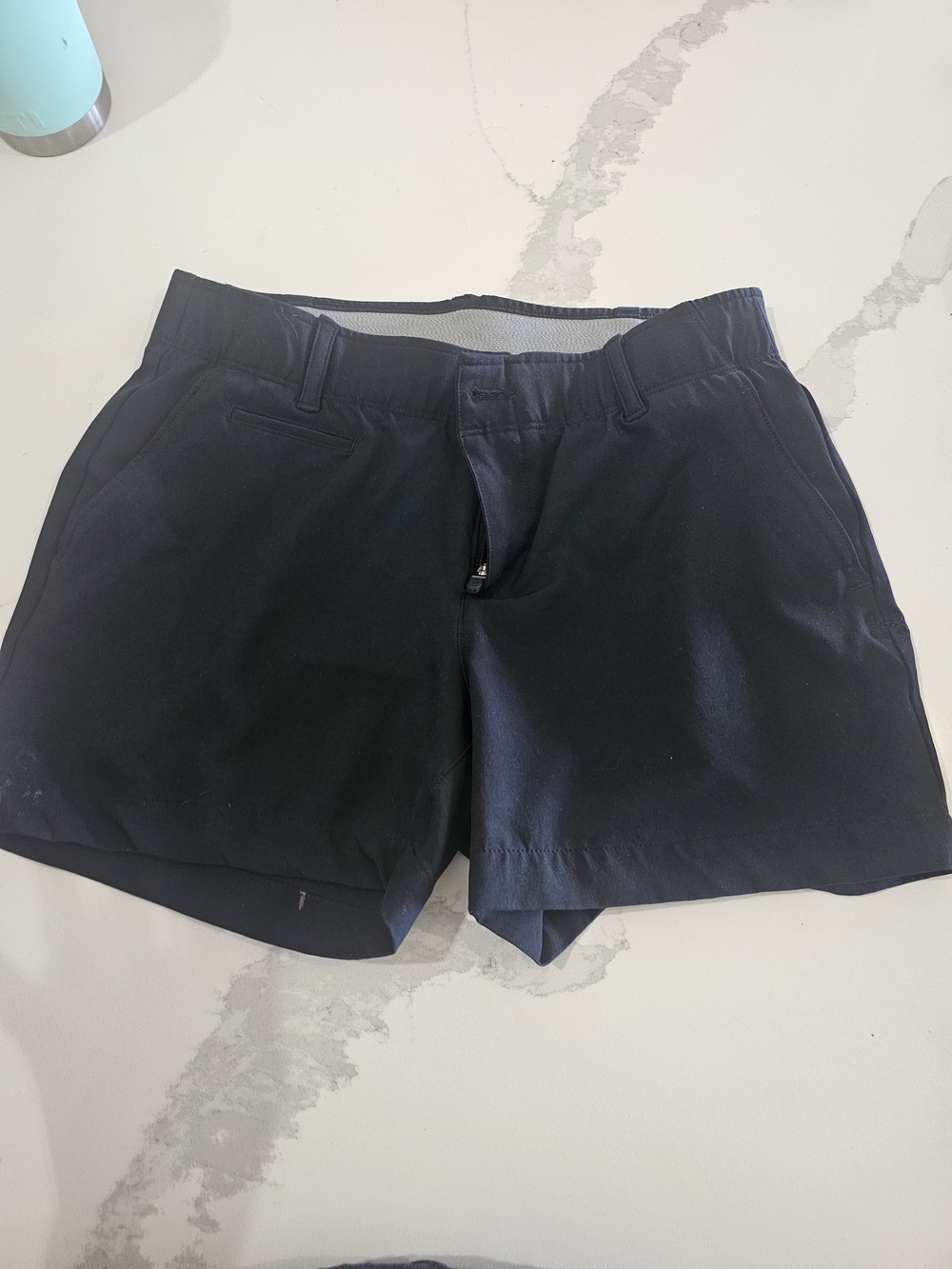 Under Armour Black High-Rise Performance Shorts